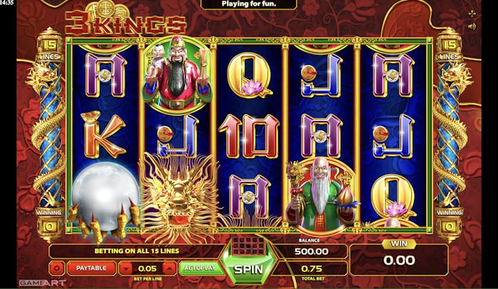 3 kings slot
