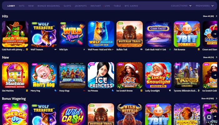 games at Spin Samurai Casino