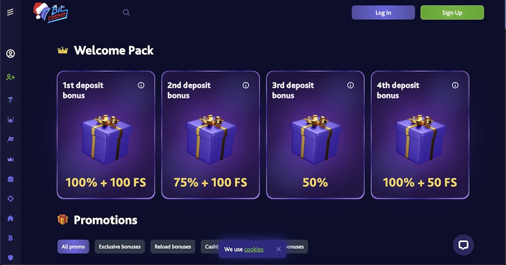 7 Bit Casino welcome bonus