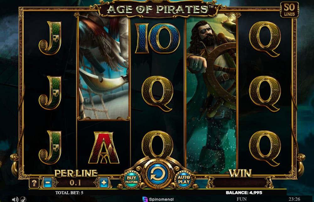 Age of Pirates &#8211; RTP, Paylines, Features &#038; Free Play logo