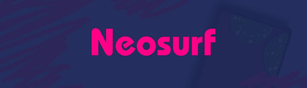 Neosurf logo that will appear on casinos that accept neosurf