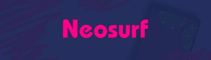 Neosurf logo that will appear on casinos that accept neosurf
