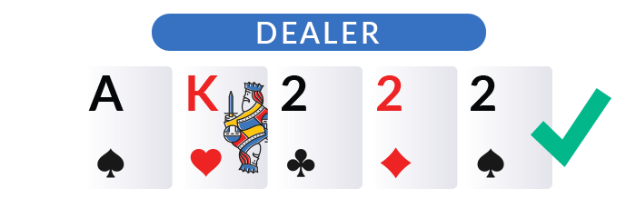 qualifyng dealer hand for Caribbean Stud