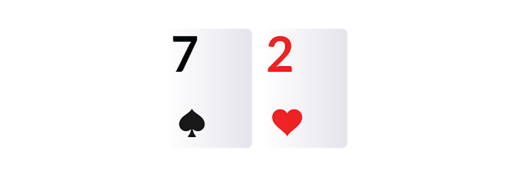 seven and two cards