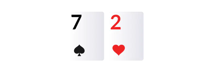 seven and two cards