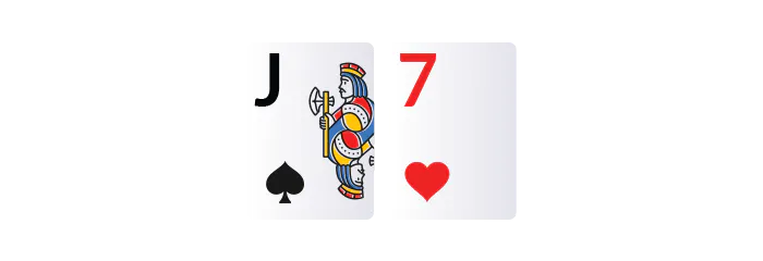jack and seven cards