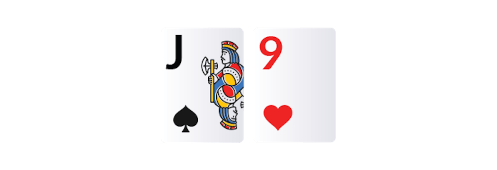 jack and nine cards