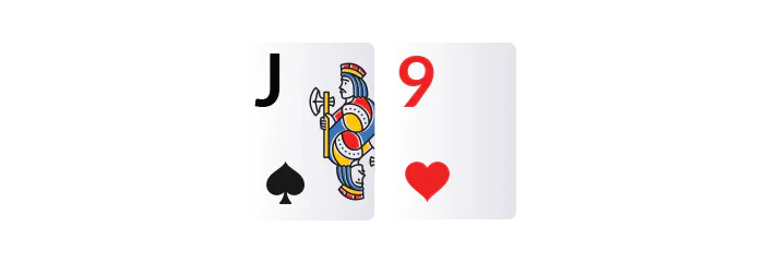 jack and nine cards