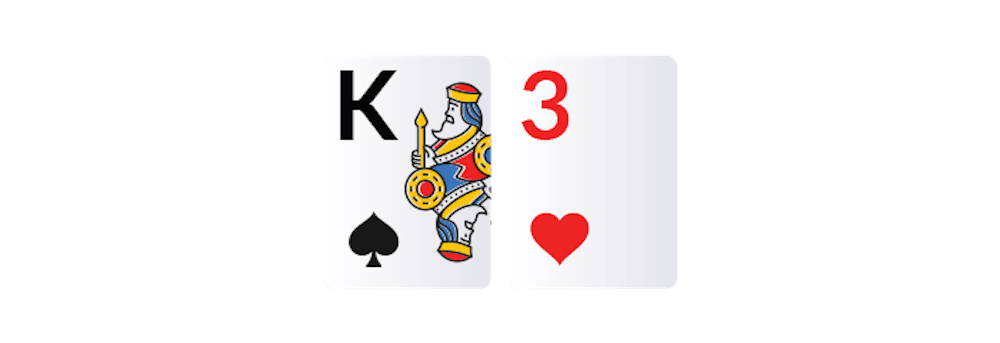 king-three cards