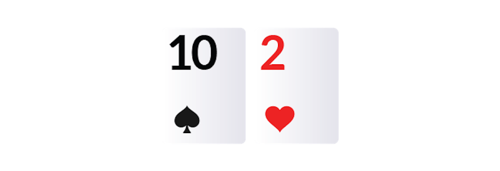 ten and two cards