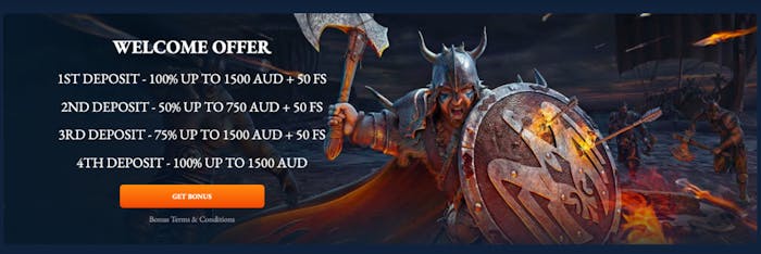 Axe Casino welcome bonus offer