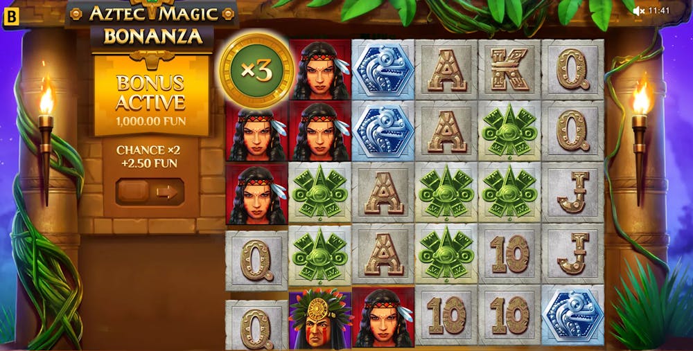 aztec magic bonanza slot