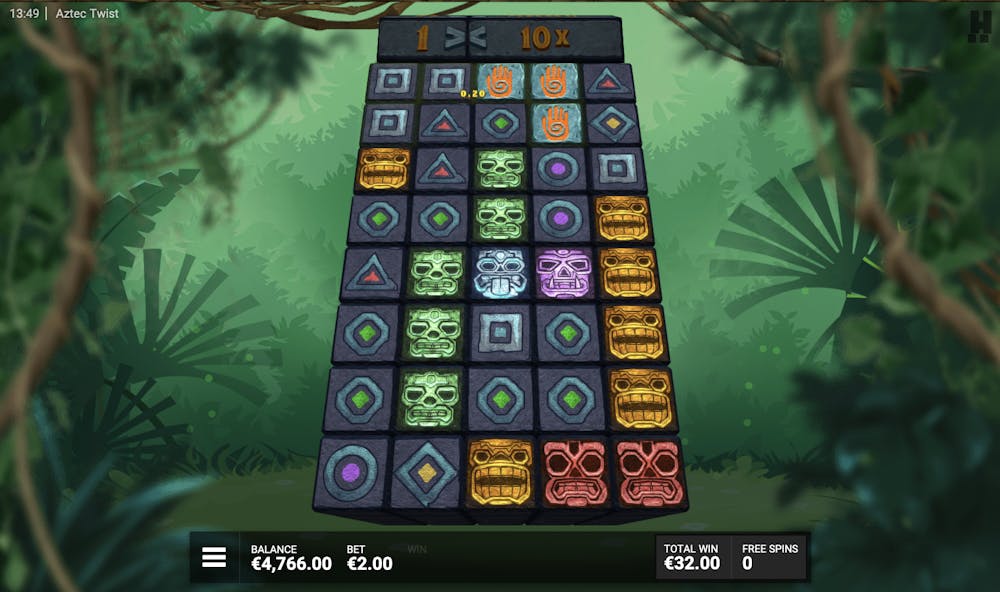 aztec twist slot