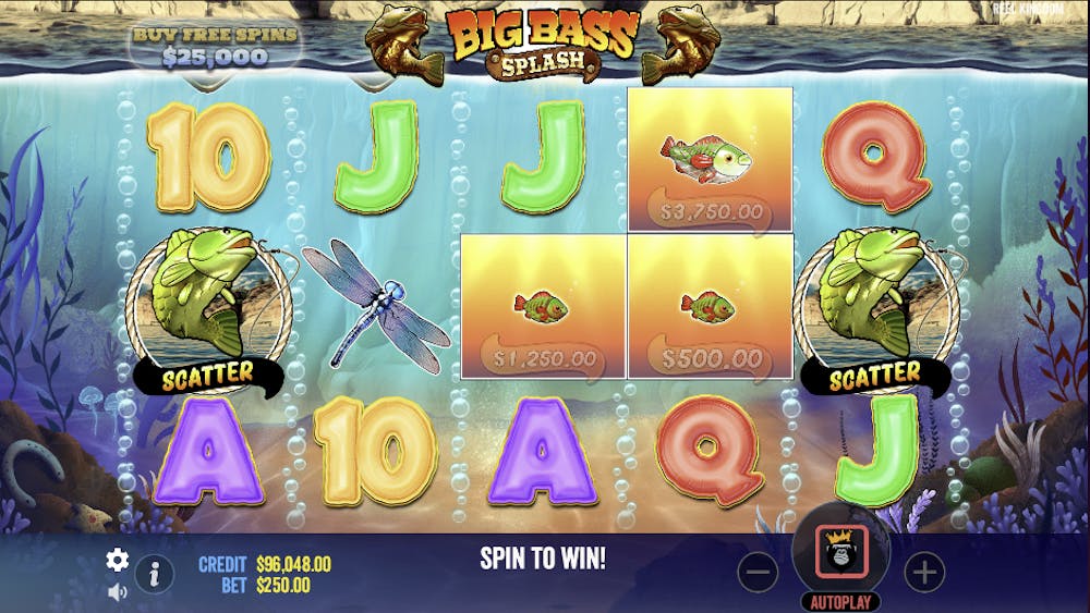 big bass splash slot