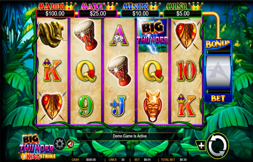 Big Thunder Slot: Paylines, Symbols, RTP &#038; Free Play logo