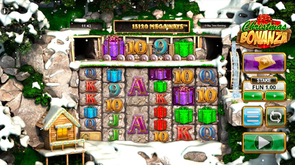 Christmas Bonanza Slot &#8211; RTP, Paylines, Features &#038; Free Play logo