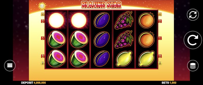 blazing star slot