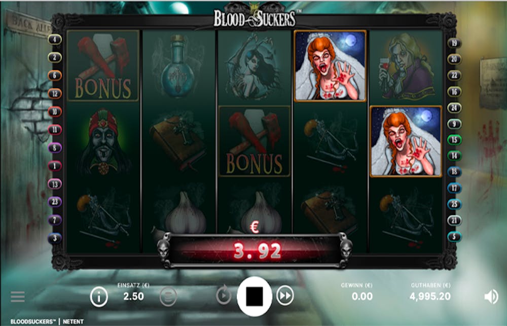 Blood Suckers Slot: Paylines, Symbols, RTP & Free Play logo