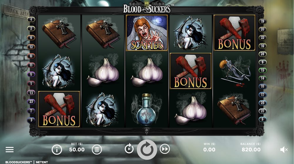 blood suckers slot