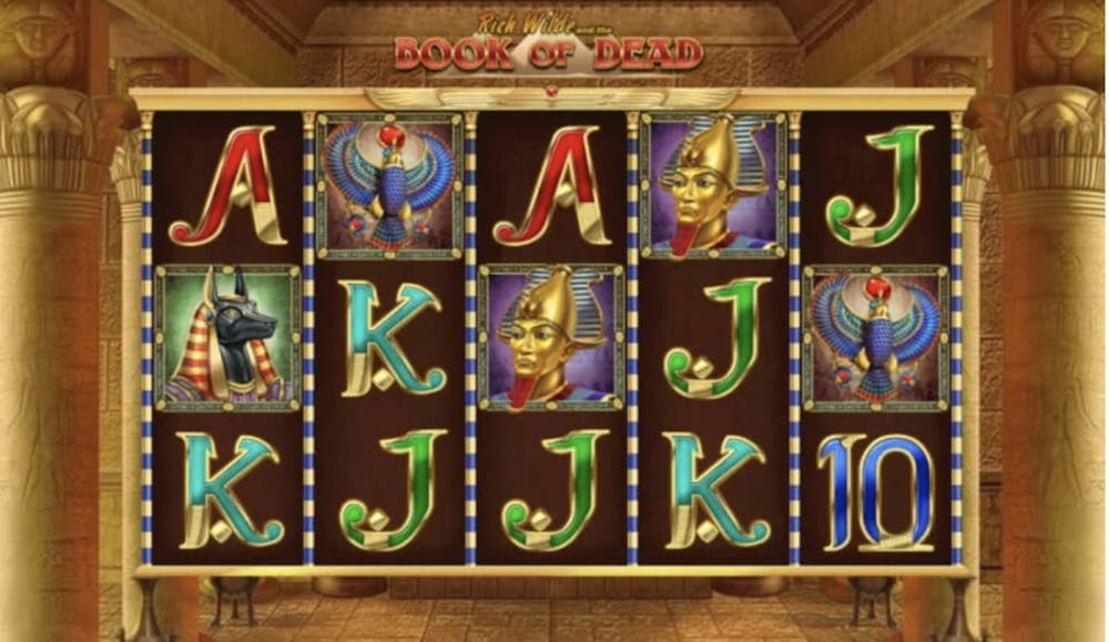 book of dead slot reel