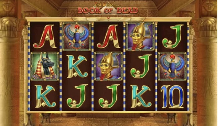 book of dead slot reel