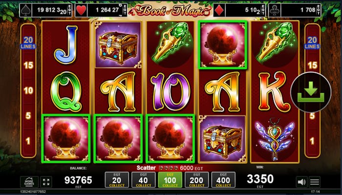 scatter bnus function on a reel