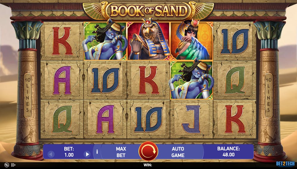 book of sand slot