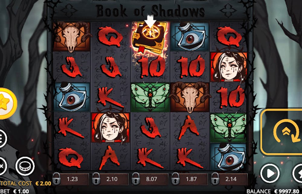 Book of Shadows Slot: Paylines, Symbols, RTP &#038; Free Play logo