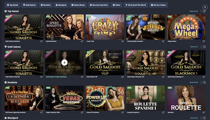 buran live casino