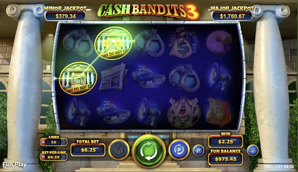 cash bandits 3 slot