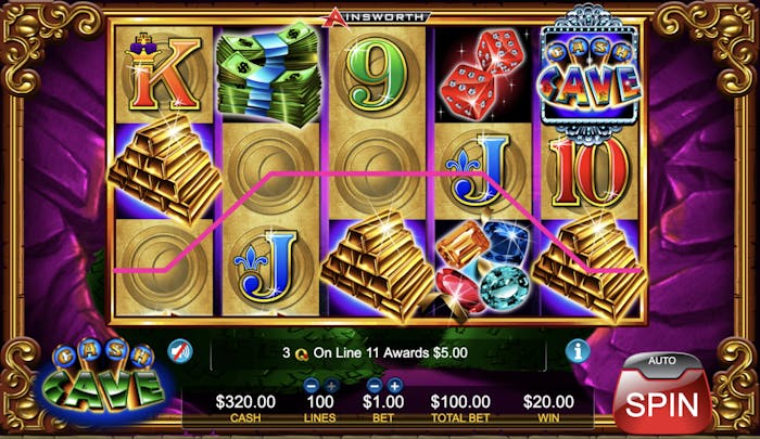 cash cave slot paylines