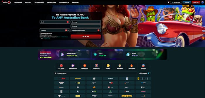 casino4u home page