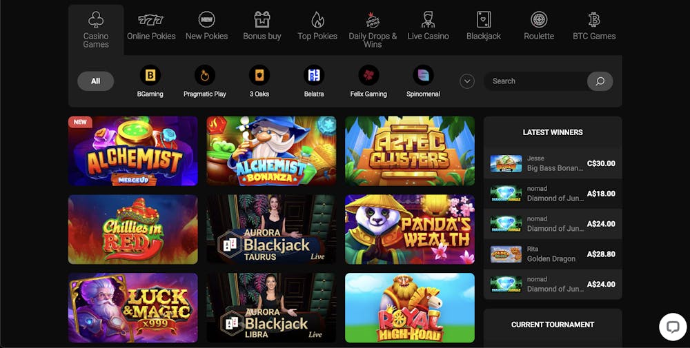 casinochan casino games