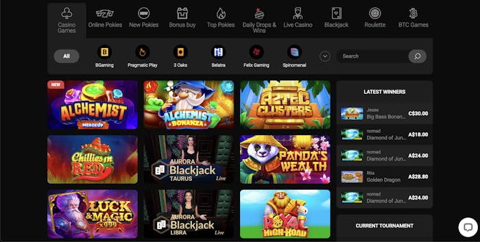 casinochan casino games