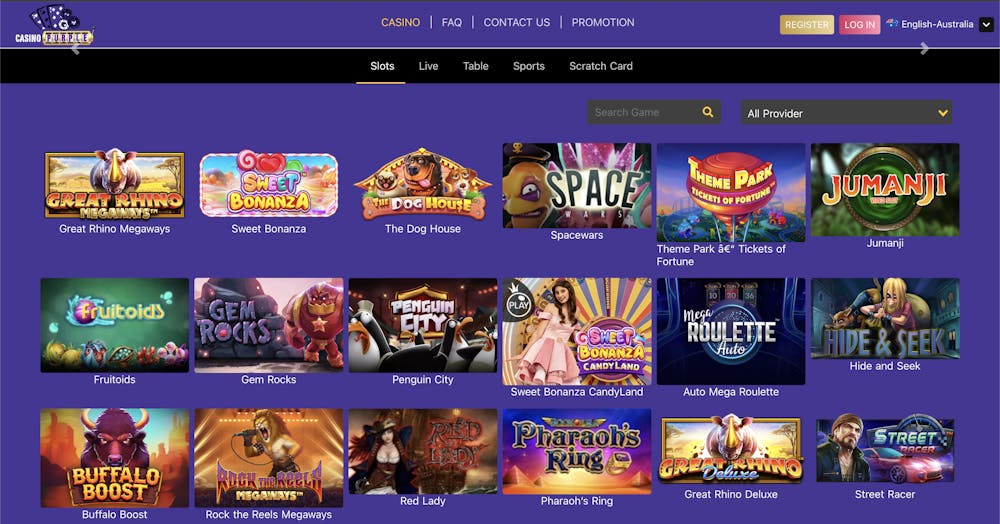 casino purple games