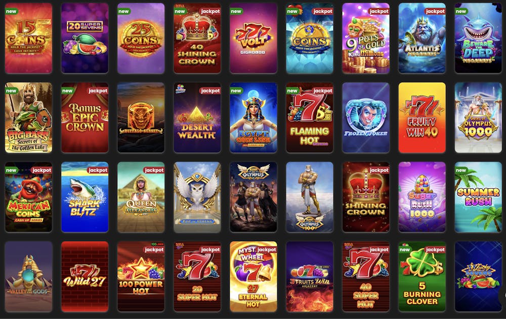 casinostars casino games