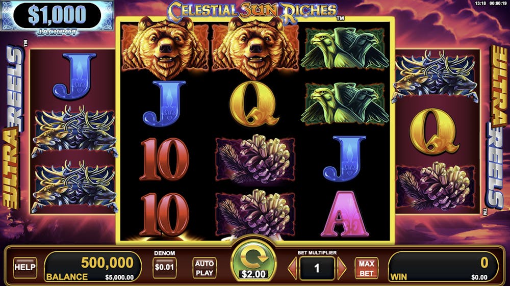 celestial sun riches slot