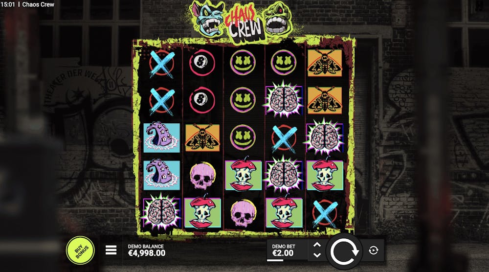 Chaos Crew Slot: Paylines, Symbols, RTP &#038; Free Play logo