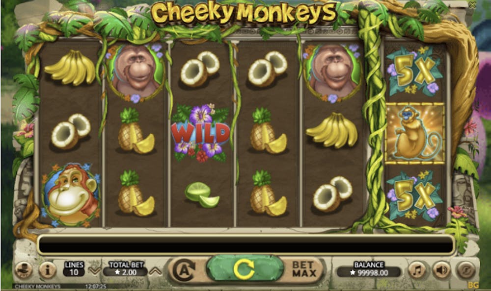 cheeky monkey slot