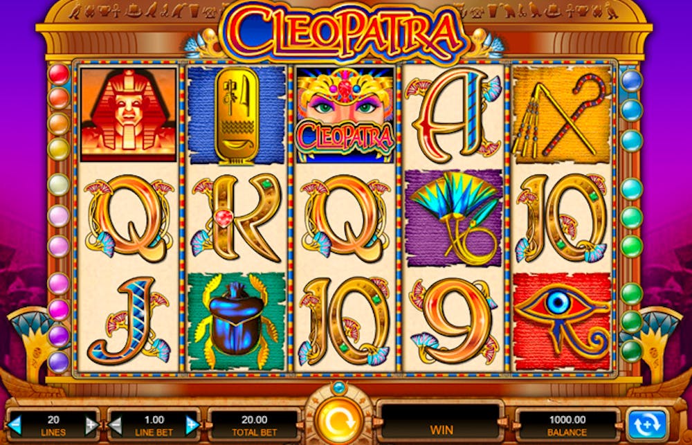 cleopatra slot game