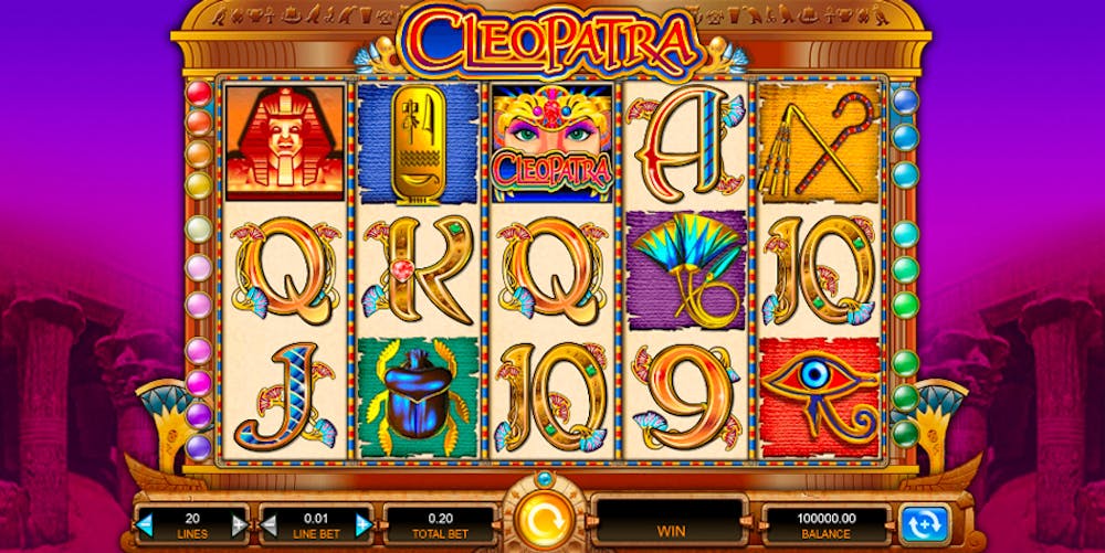 cleopatra slot reels