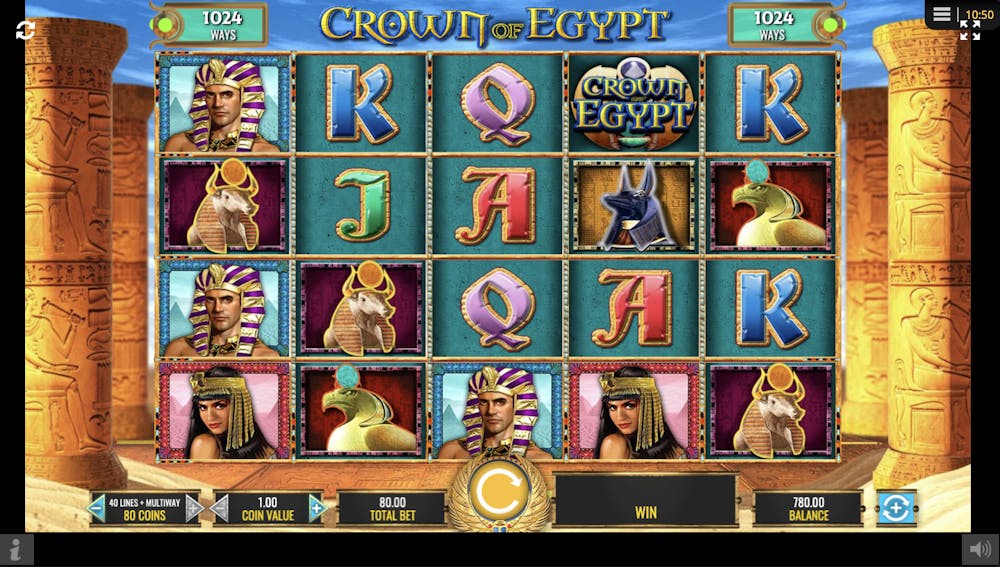 crown of egypt slot