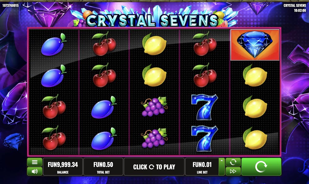 crystal sevens slot