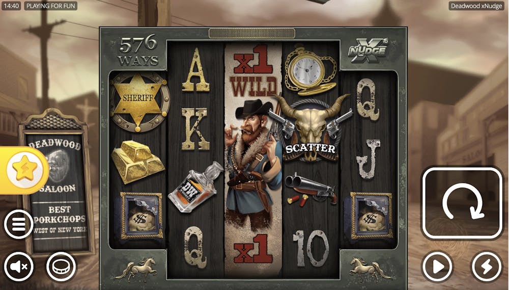 Deadwood by Nolimit City is a high risk, high reward pokie game.