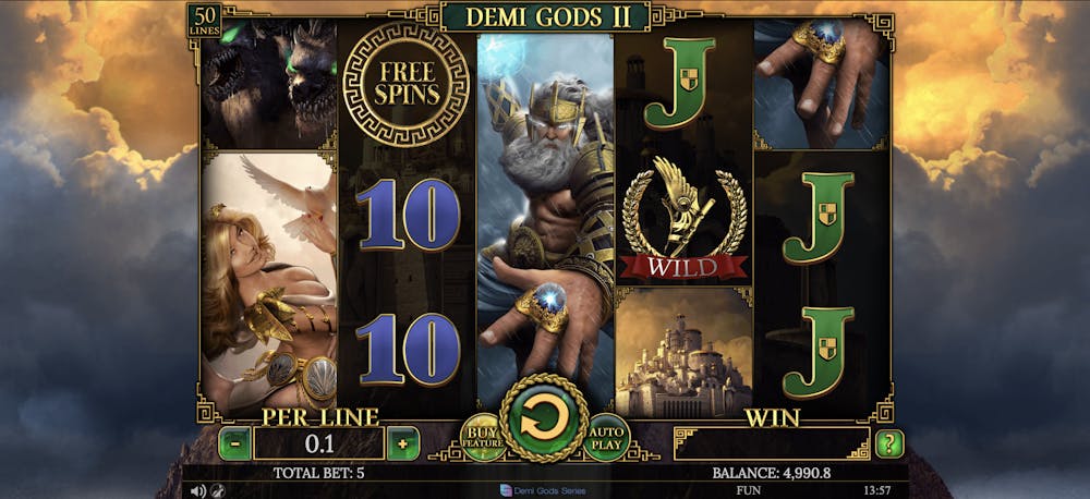 demi gods ii slot