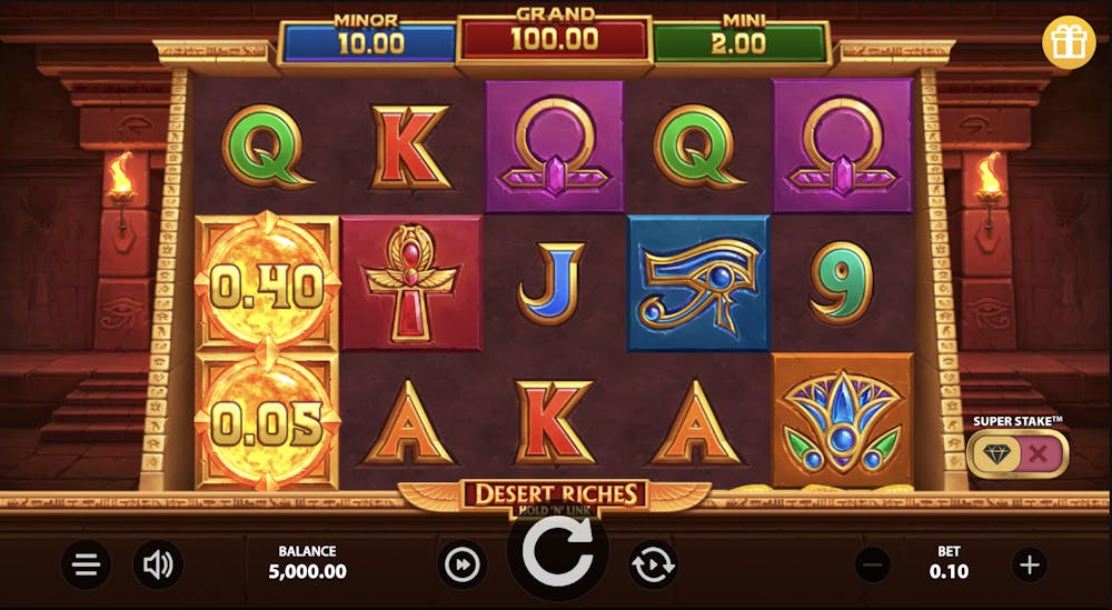 desert riches slot