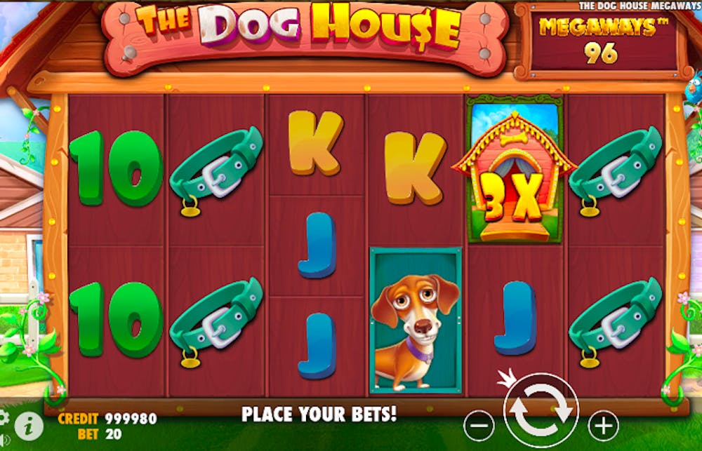 The Dog House Megaways: Paylines, Symbols, RTP &#038; Free Play logo