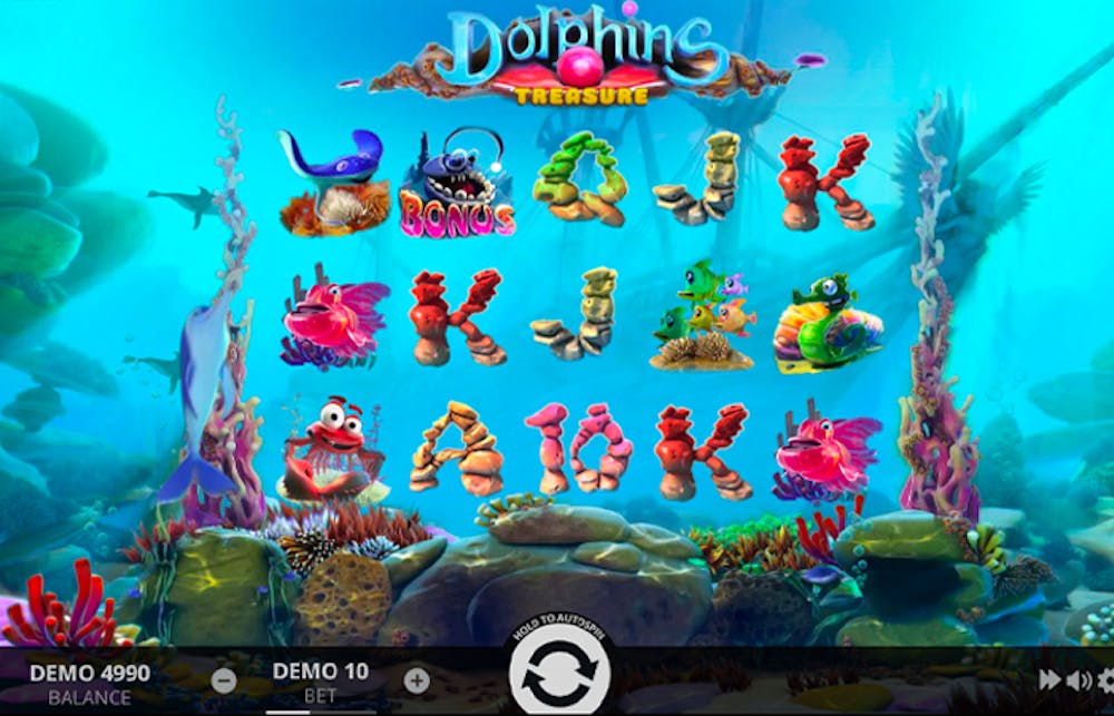 dolphin treasure pokies