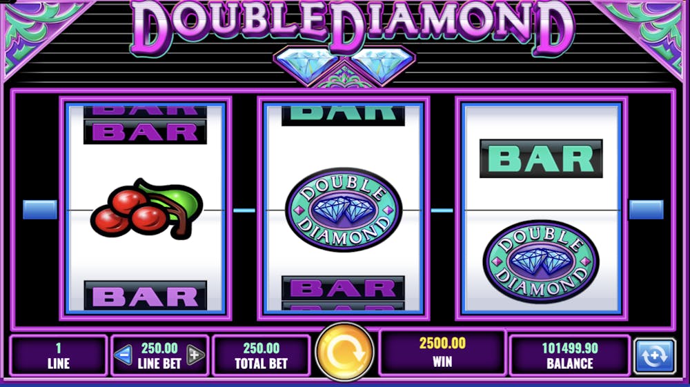 double diamond paylines