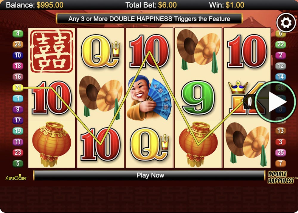 double happiness slot win